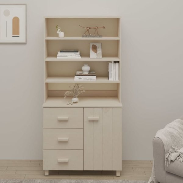 Hull Wooden Display Cabinet With 1 Door 3 Drawers In Brown | Bed Sava