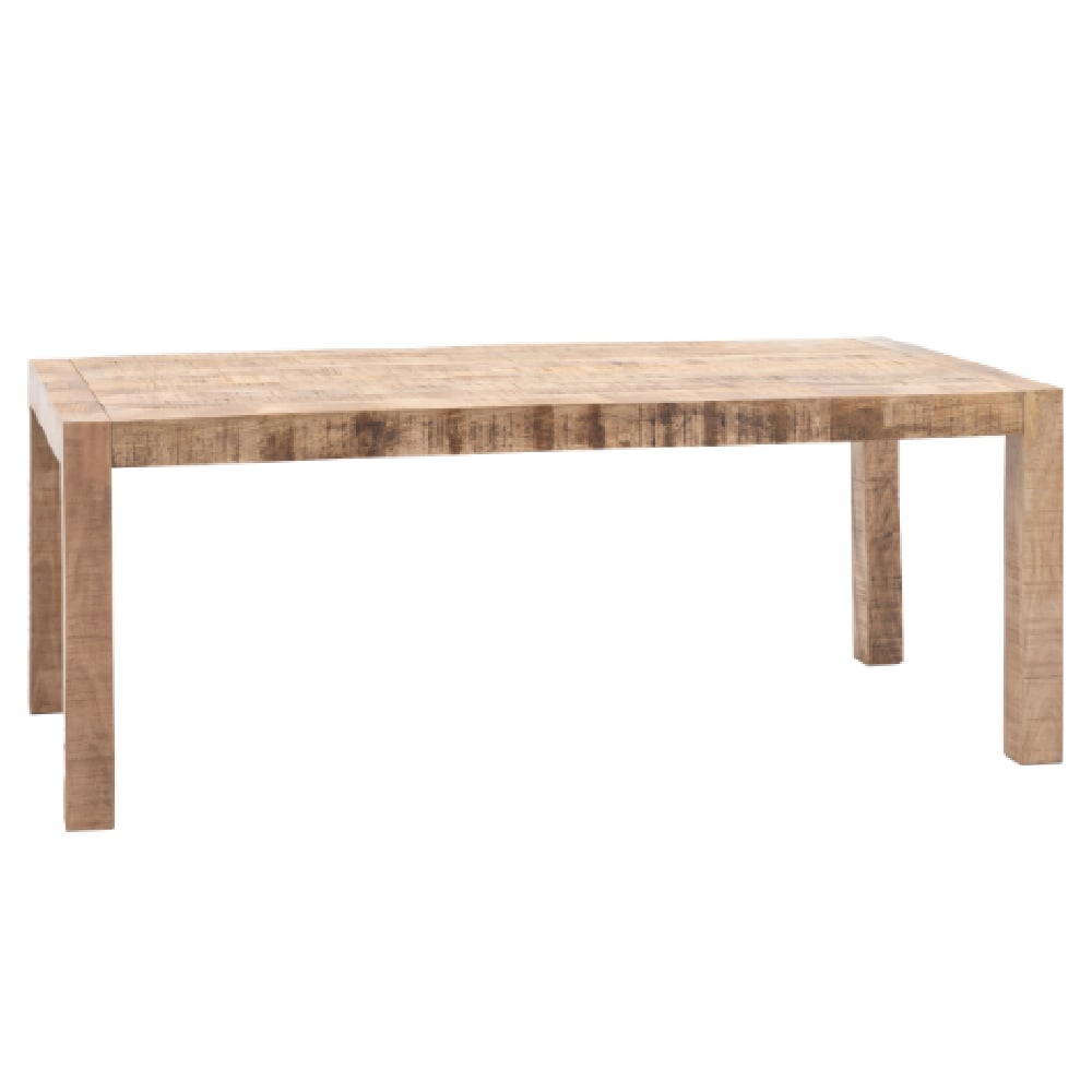 Inca Wooden Dining Table In Natural