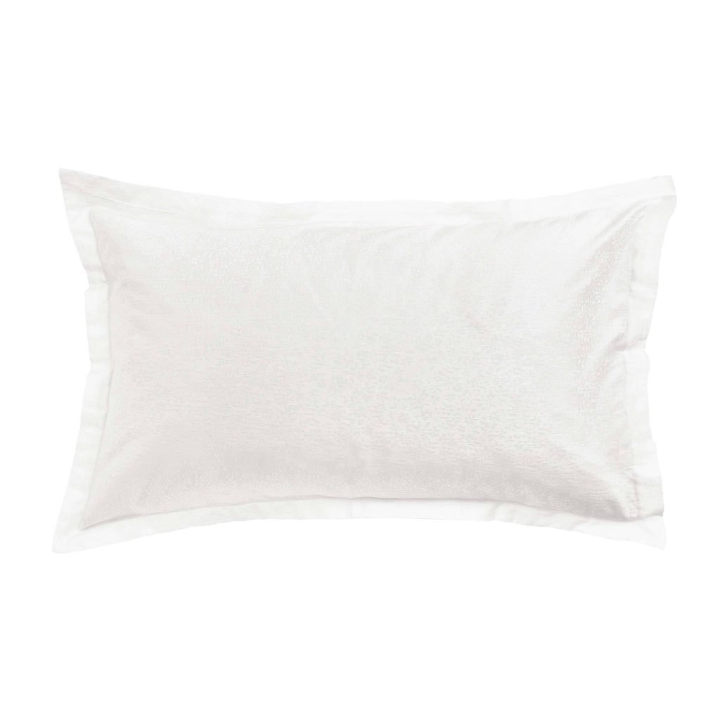 Murmur Meadow Oxford Pillowcase, White