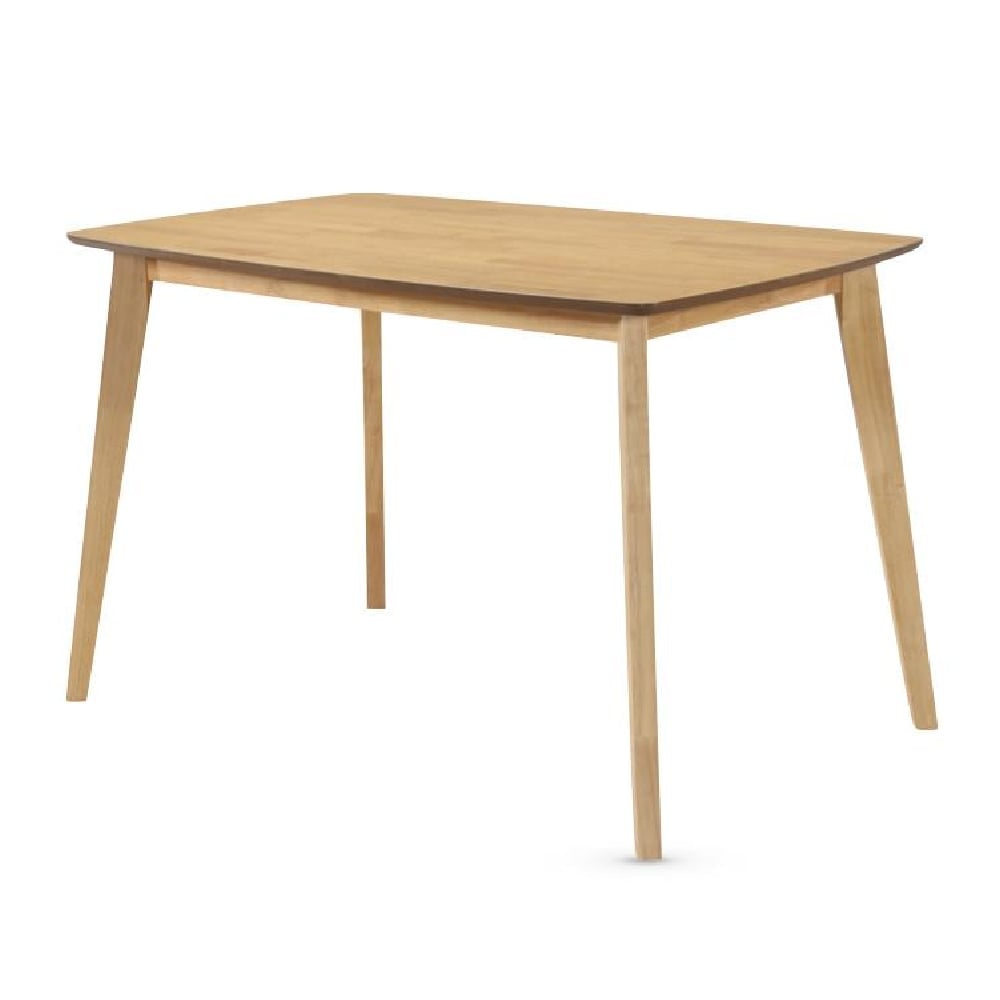 Jerome Small Wooden Rectangular Dining Table In Oak