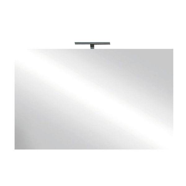 Jining 100cm Bathroom Mirror With LED Lights In Clear | Bed Sava