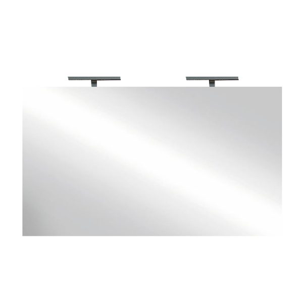 Jining 120cm Bathroom Mirror With LED Lights In Clear | Bed Sava
