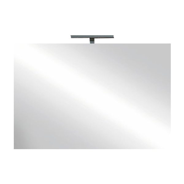 Jining 80cm Bathroom Mirror With LED Lights In Clear | Bed Sava
