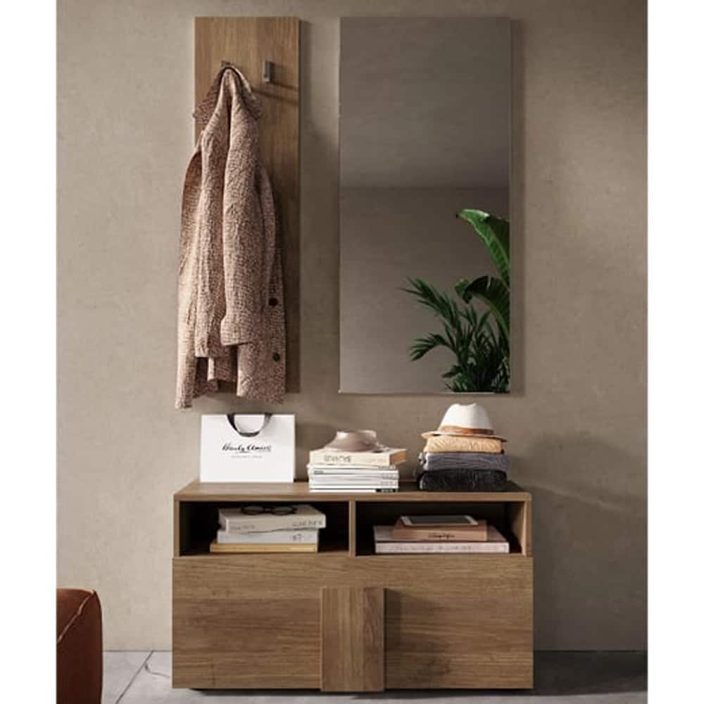 Jining Wooden Hallway Furniture Set In Mercure