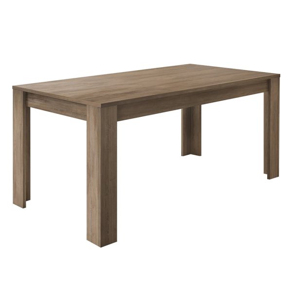 Jining Wooden Rectangular Dining Table In Mercure | Bed Sava