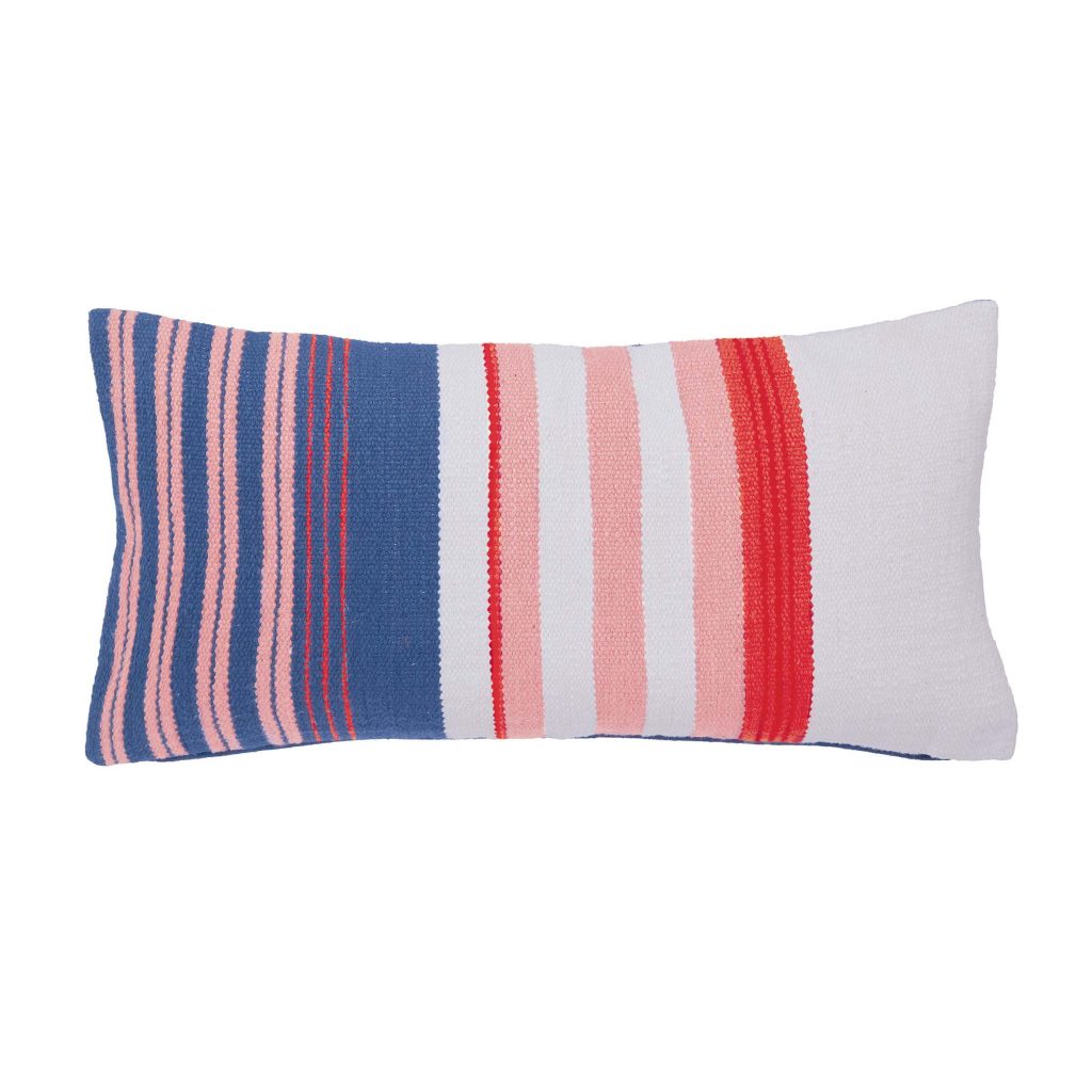 Joules Chinoise Floral Woven Cushion 30cm x 60cm, Multi