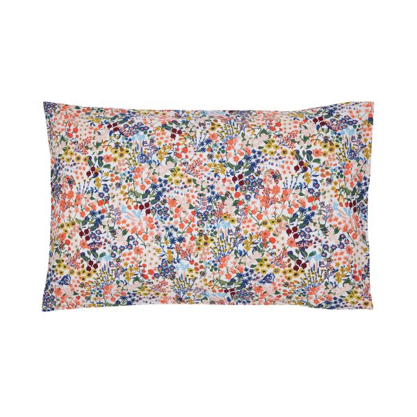 Joules Dawn Chorus Birds Pair of Standard Pillowcases Multi | Bed Sava