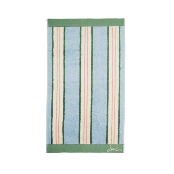 Joules Juliette Stripe Bath Towel Blue | Bed Sava