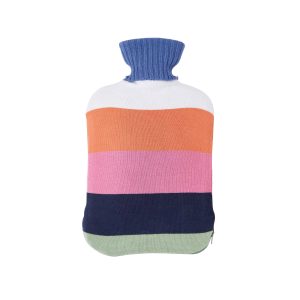 Joules Lakeside Slumber Stripe Hot Water Bottle Multi | Bed Sava