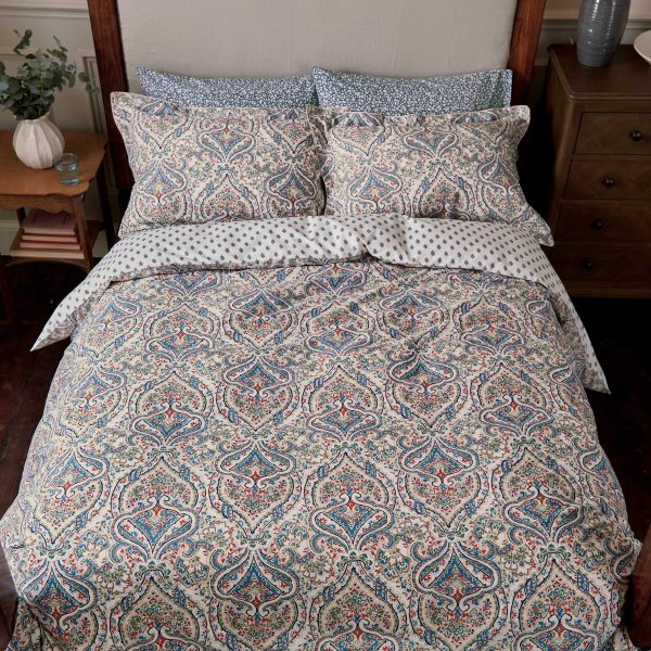 Joules Paisley Kingsize Duvet Cover Set Multi | Bed Sava