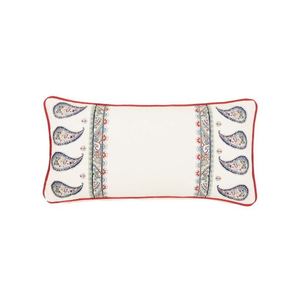Joules Tapestry Paisley Cushion 30cm x 60cm Multi | Bed Sava