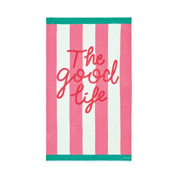 Joules The Good Life Beach Towel Multi | Bed Sava