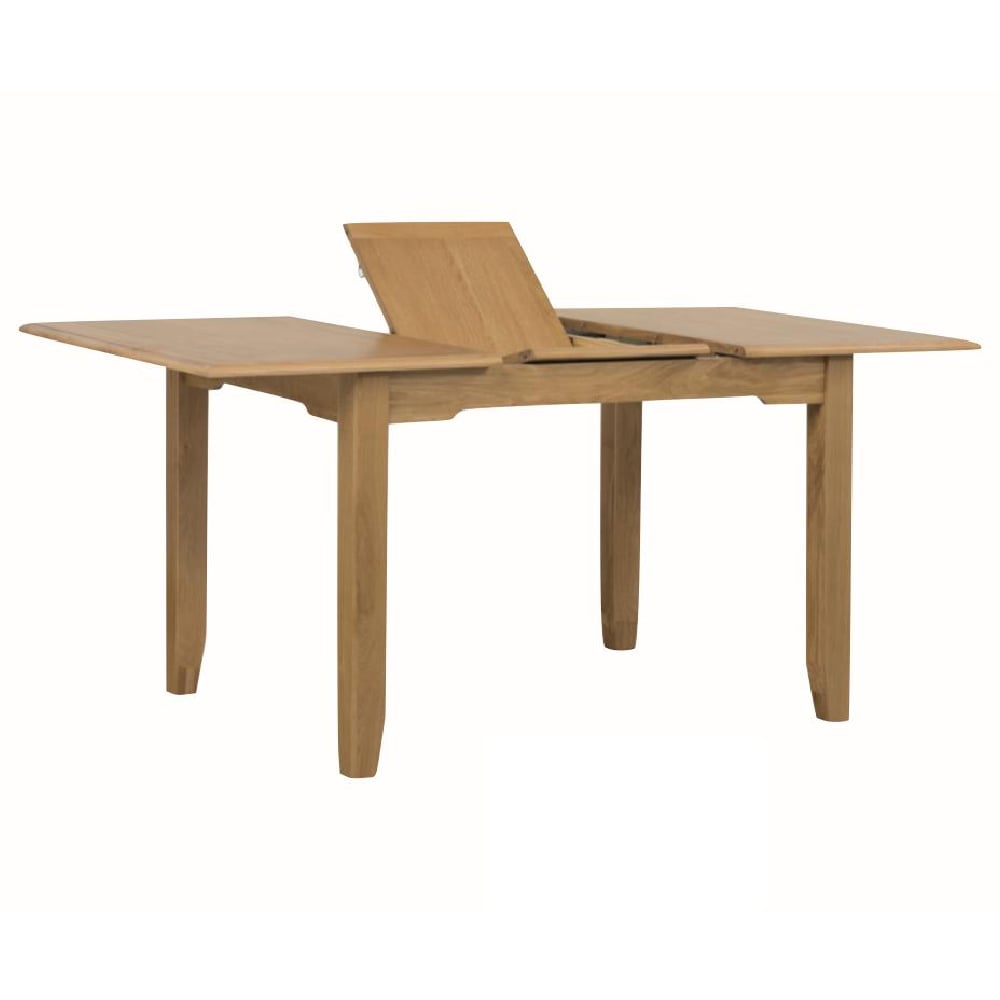 Kamiah Large Wooden Extending Dining Table In Oak