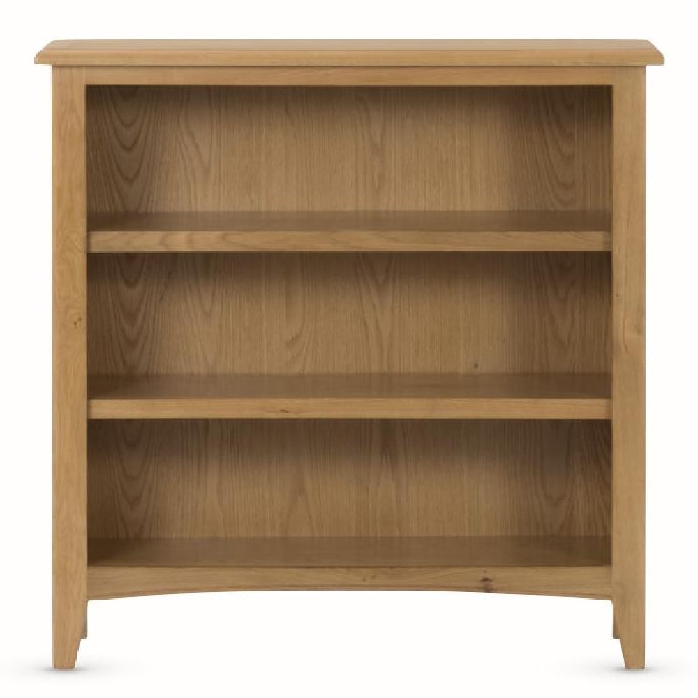 Kamiah Wooden Bookcase With 3 Shelves In Oak