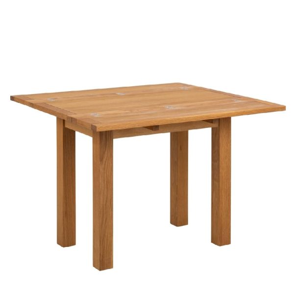 Kanata Wooden Extending Dining Table In Oak | Bed Sava