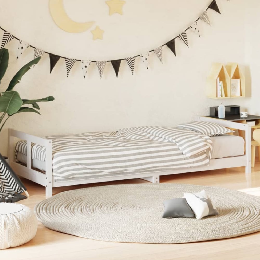 Katonah 80x200cm Wooden Children Bed In White