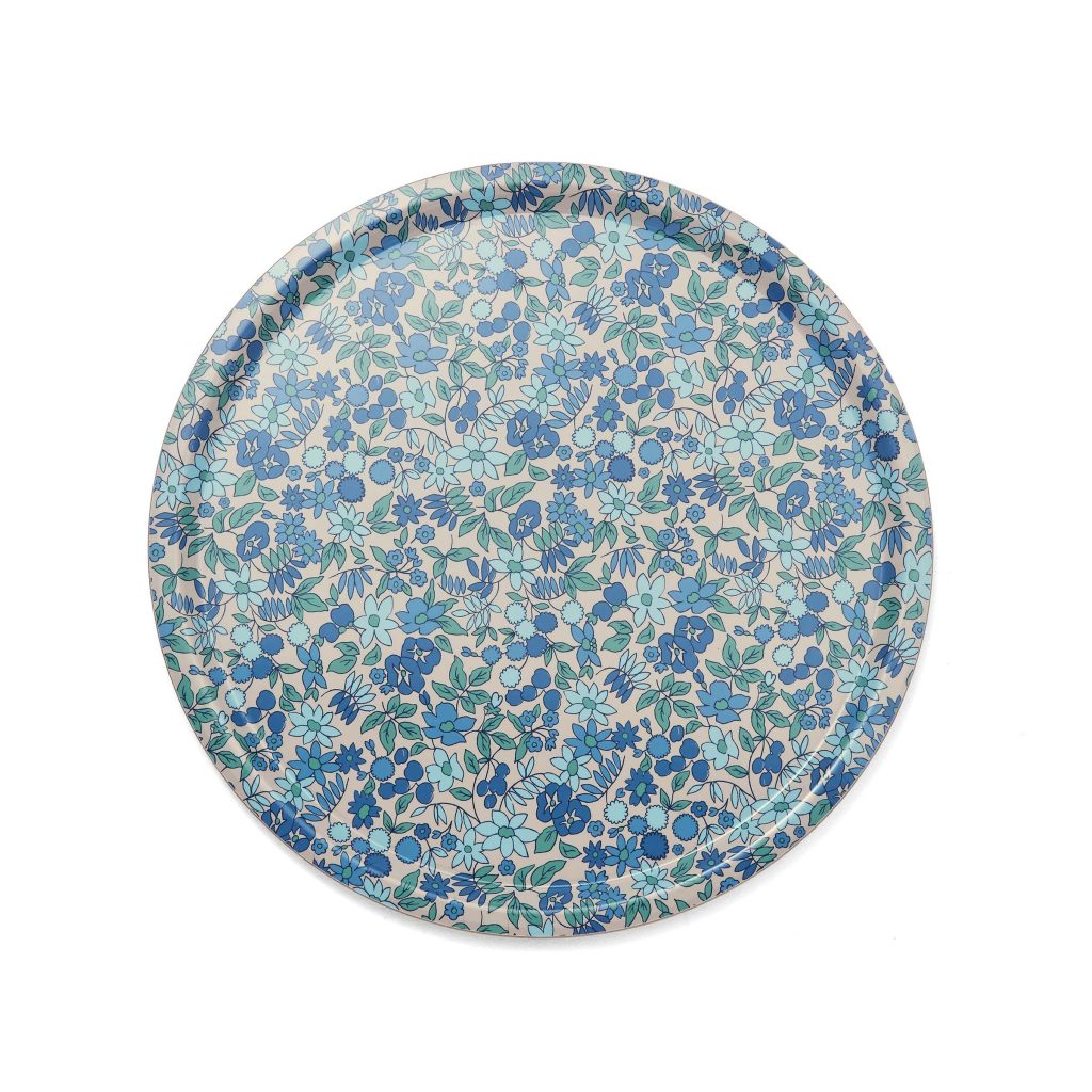 Land & Shore Bramble Floral Tray, Green