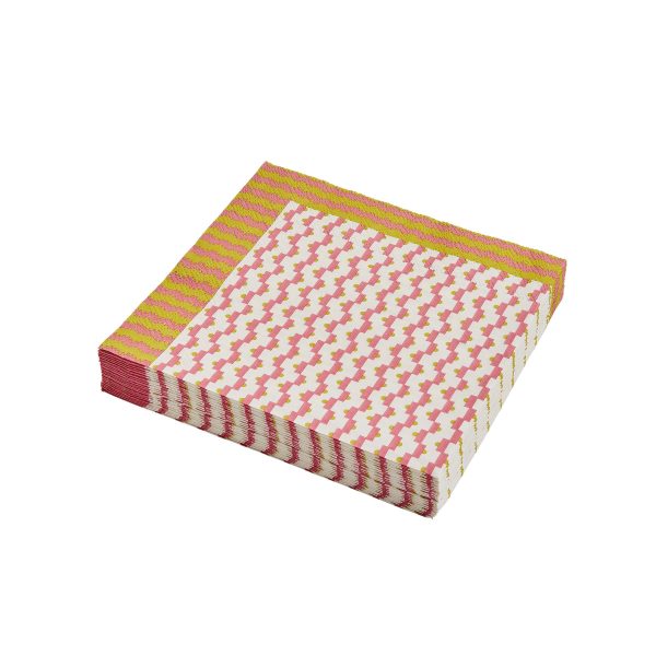 Land  Shore Anie Paper Napkins Multi | Bed Sava