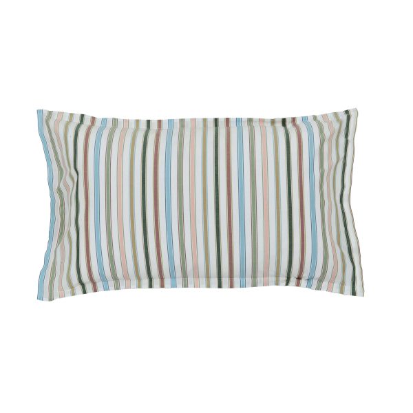 Land  Shore Barrow Stripe Pair of Oxford Pillowcases Multi | Bed Sava