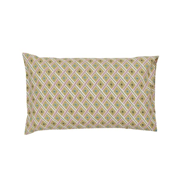 Land  Shore Bloom Pair of Standard Pillowcases Multi | Bed Sava