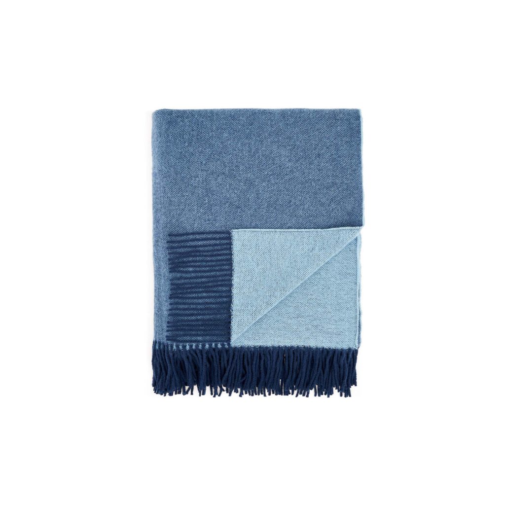 Land & Shore Espie Throw, Blue