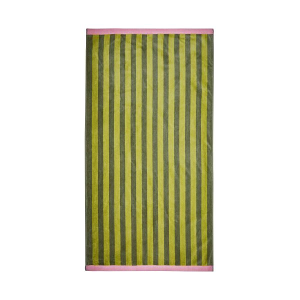 Land  Shore Grass Stripe Hand Towel Multi | Bed Sava