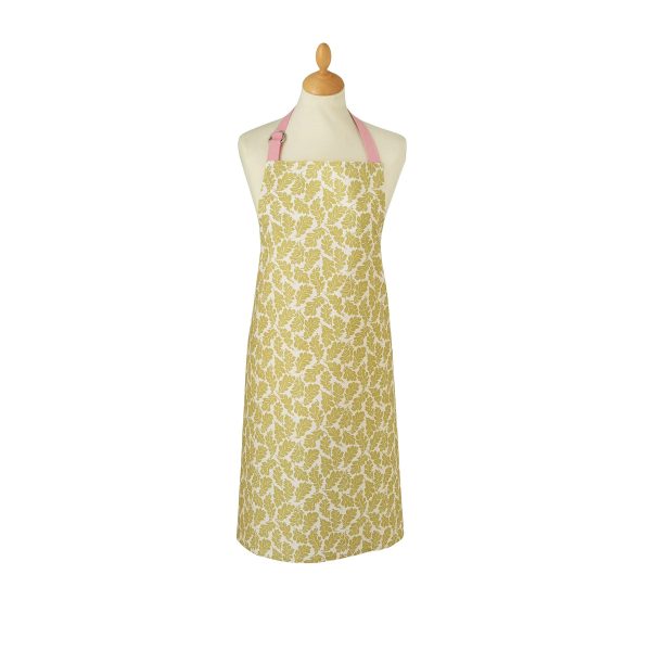 Land  Shore Oak Leaf Apron Multi | Bed Sava
