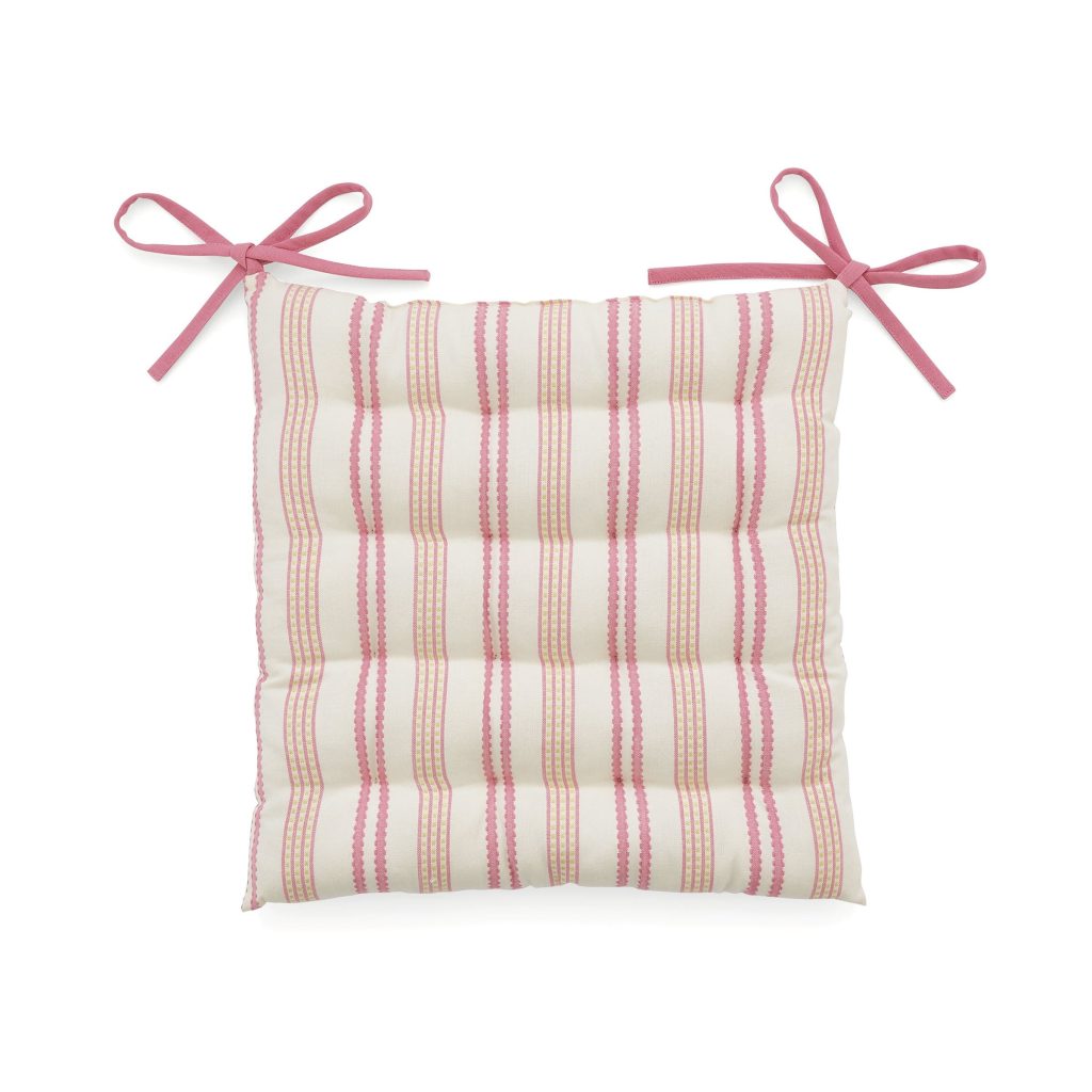 Land & Shore Ticking Stripe Seat Pad, Multi