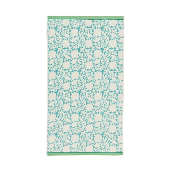 Land  Shore Rowallane Hand Towel Green | Bed Sava