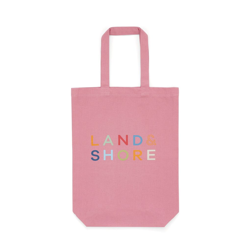 Land & Shore Tote Bag, Pink