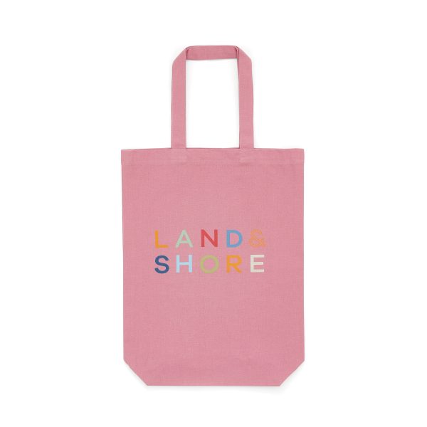 Land  Shore Tote Bag Pink | Bed Sava