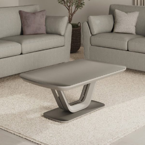 Langley Wooden Coffee Table With Glass Top In Graphite | Bed Sava