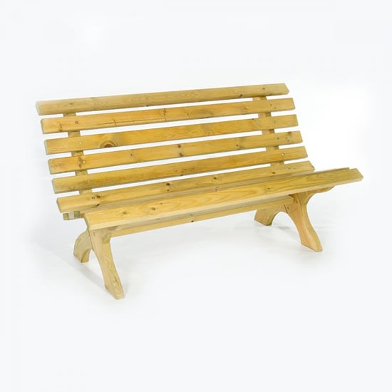 Lars Wooden Garden Bench In Treated Pine