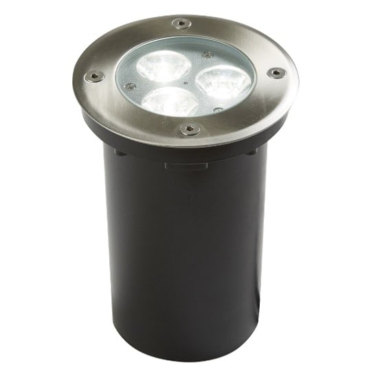 LED Outdoor Walkover Light In Stainless Steel And Glass | Bed Sava