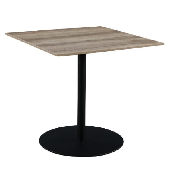 Malone Wooden Square Dining Table In Oak | Bed Sava