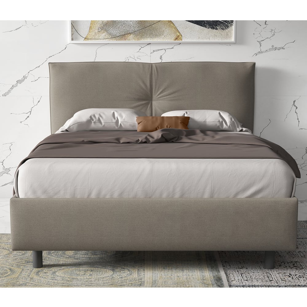Malvern Fabric Small Double Bed In Dove