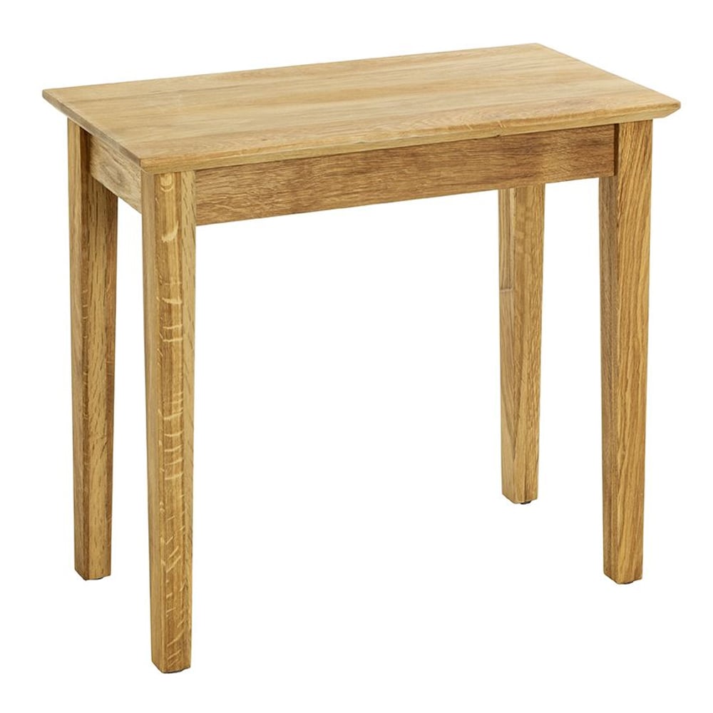Maricopa Large Wooden End Table In Oak
