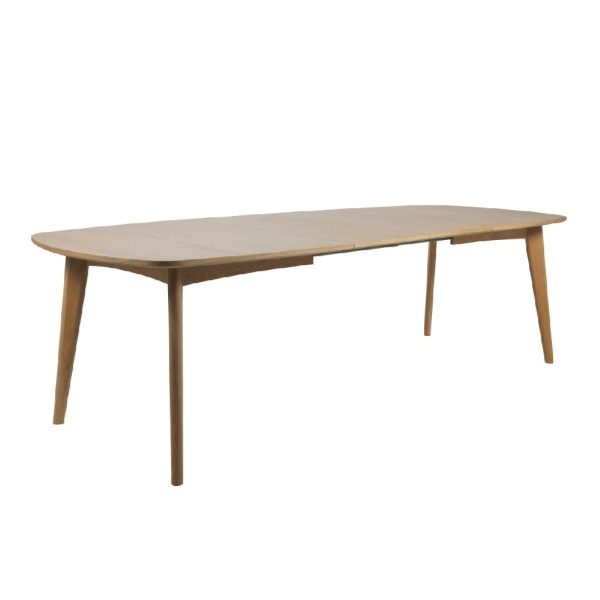 Marietta Wooden Rectangular Dining Table in Oak | Bed Sava