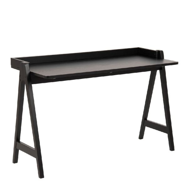 Marne Wooden Laptop Desk In Black | Bed Sava
