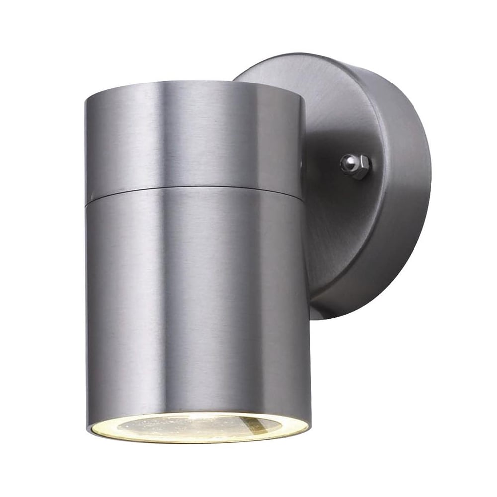 Metro LED Outdoor Wall Light Small In Silver