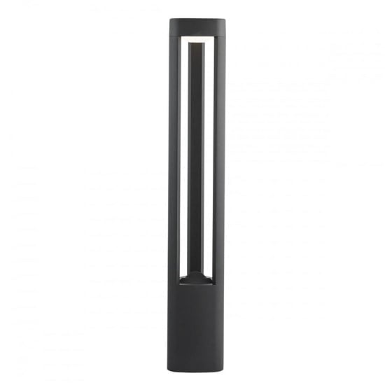 Michigan Outdoor Post Light Tall In Dark Grey
