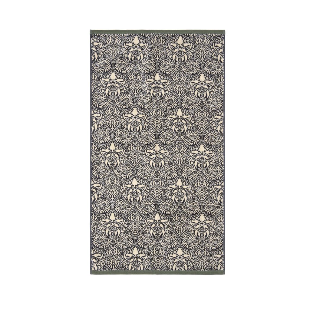 William Morris Crown Imperial Bath Sheet, Charcoal