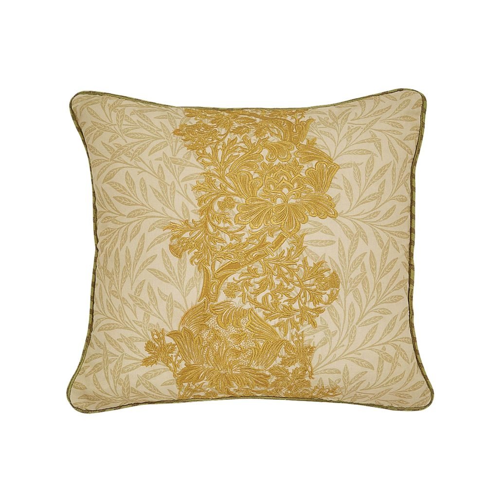 Morris & Co X Emery Walker Elmcote Cushion 50cm x 50cm, Sunflower