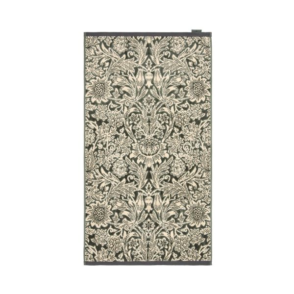 William Morris Sunflower Hand Towel Green | Bed Sava