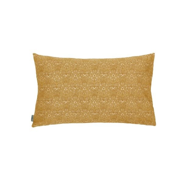 William Morris Seasons By May Pair of Standard Pillowcases Saffron | Bed Sava