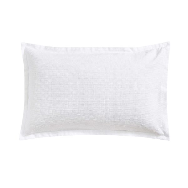 Murmur Ari Oxford Pillowcase White | Bed Sava