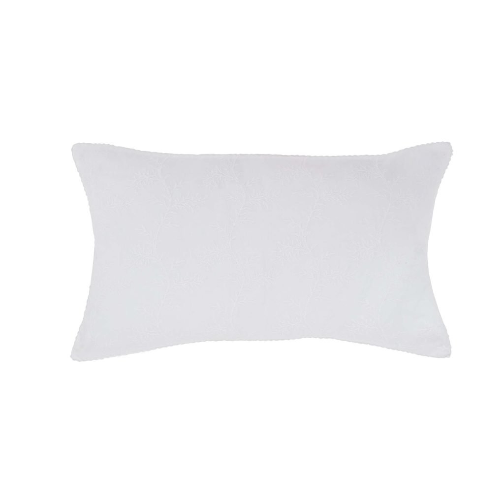 Murmur Bea Cushion 30cm x 50cm, White