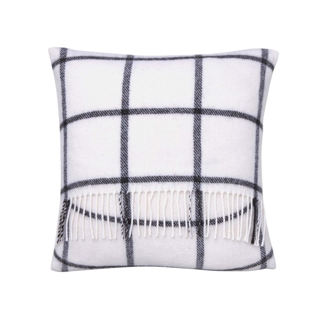 Murmur Beau Wool Cushion 45cm x 45cm, Storm Grey