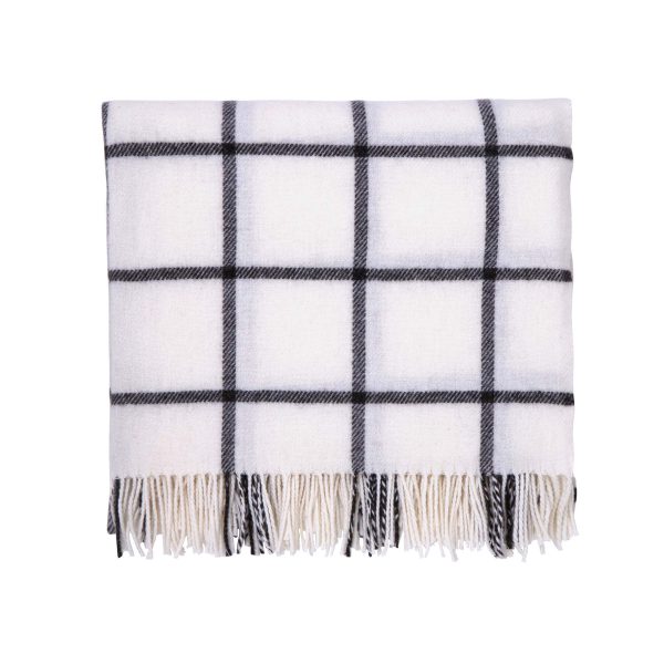 Murmur Beau Wool Throw Storm Grey | Bed Sava