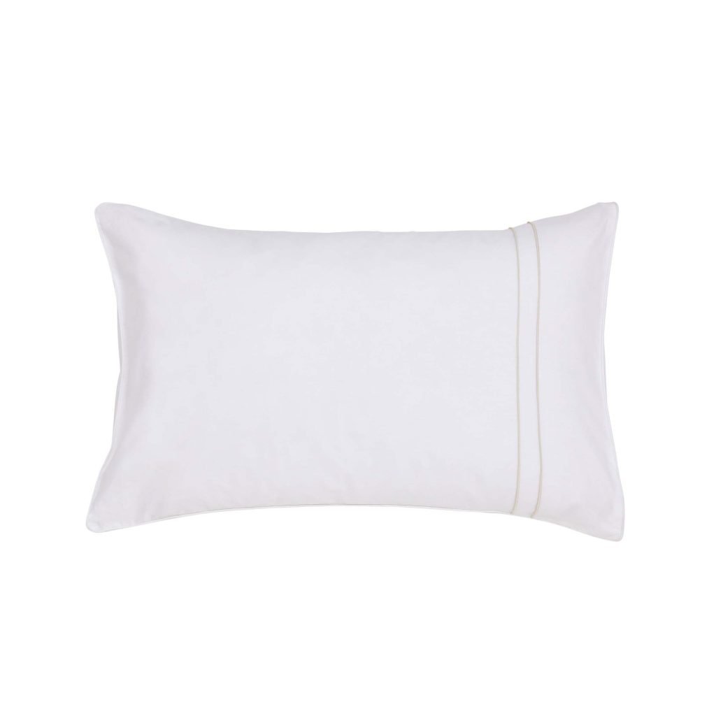 Murmur Catherine Standard Pillowcase, Ivory